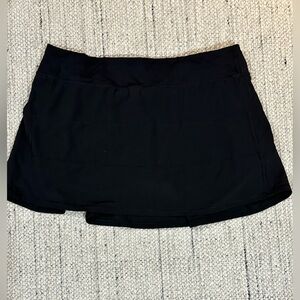 Lululemon Pace Rival Mid-Rise Skirt in Black